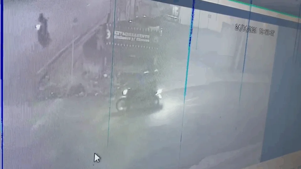 Veja vídeo;Câmeras registram momento em que policial é baleado no Parque Dez