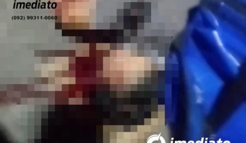 IMAGENS FORTES – Vídeo mostra entregador de delivery agonizando após levar tiro na cabeça, no Lírio do Vale