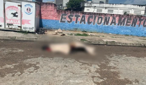 Veja vídeo;Assaltante venezuelano é assassinado a tiros por “justiceiro” no Centro de Manaus