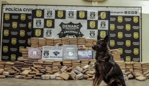 Polícia apreende 600kg de maconha avaliada em R$6 milhões dentro de barco em Manacapuru