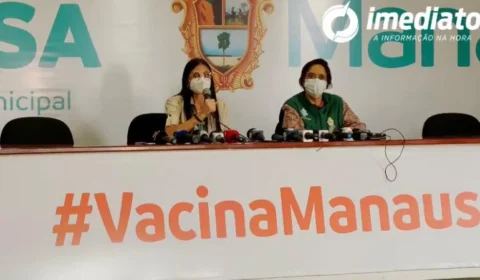 Seguindo a recomendação do MS, Prefeitura de Manaus suspende vacinação contra à Covid-19 a partir de hoje, 28