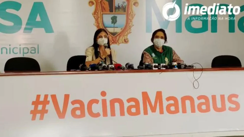 Seguindo a recomendação do MS, Prefeitura de Manaus suspende vacinação contra à Covid-19 a partir de hoje, 28
