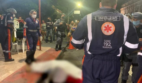 Triplo homicídio: jovens são assassinados a tiros em lanchonete no Centro de Manaus – VEJA VÍDEOS