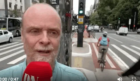 Veja o momento em que jornalista sueco sofre tentativa de assalto em São Paulo- Vídeo