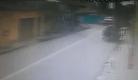 Vídeo mostra momento em que fonoaudióloga é atropelada por caminhão no Manôa – VEJA!