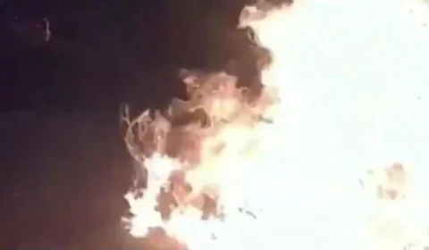 Homem ateia fogo em loja de bebidas após dono se recusar a vender “fiado”; Veja vídeo