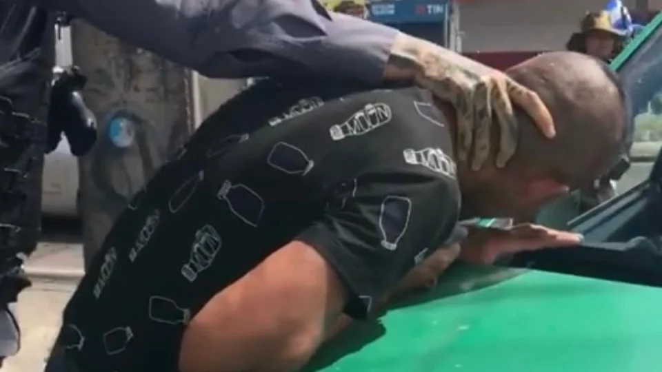 Veja vídeo;Flanelinha que ameaçava motoristas nos semáforos da Cidade Nova é preso pela 6ª Cicom