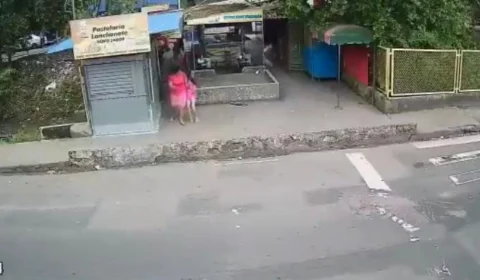 Perseguição e tiroteio deixam populares apavorados no bairro Coroado; Veja vídeo