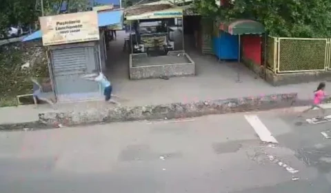 Veja vídeo: perseguição e tiroteio deixam populares apavorados no bairro Coroado