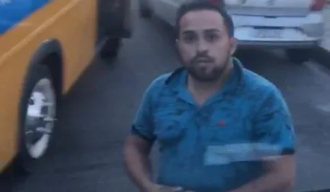Motorista de “amarelinho” quebra rota do Distrito Industrial em ataque de fúria na zona Leste; Policia busca pelo agressor