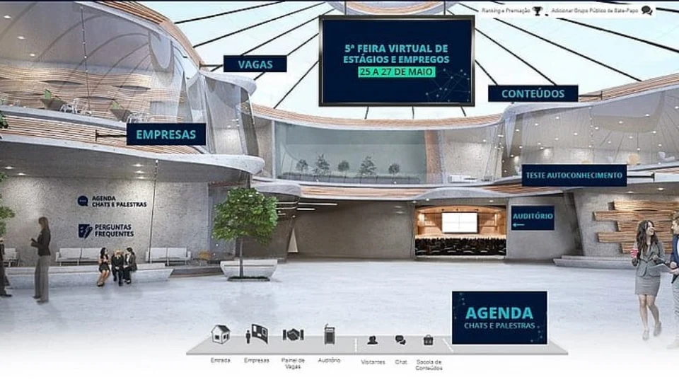 Feira Virtual de Estágios e Empregos oferece mais de 100 mil oportunidades presenciais e remotas