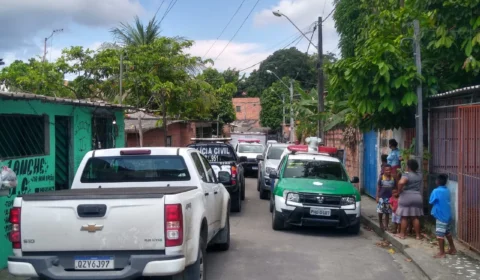 Veja vídeo;Dois homens são mortos com pelo menos 11 tiros no Monte Sião