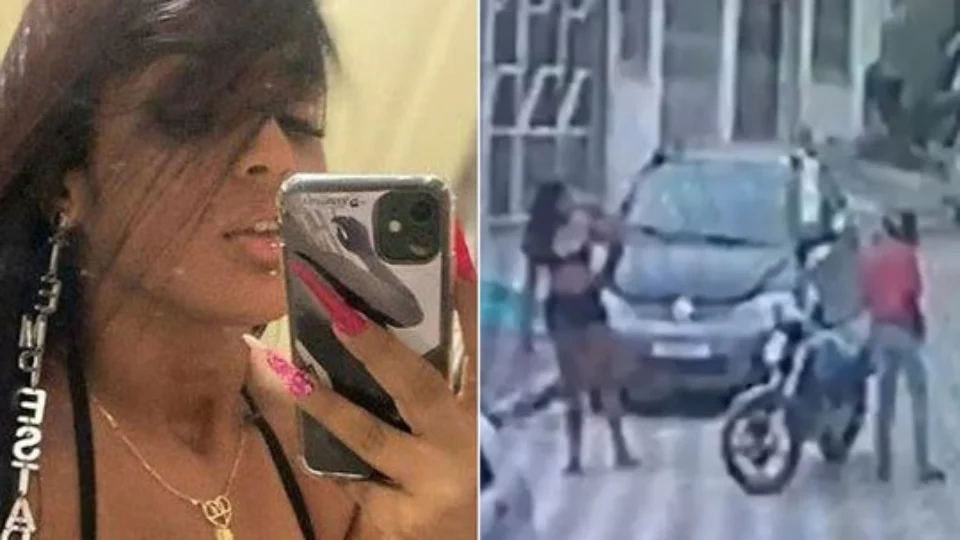Veja vídeo; Dançarina é executava com 10 tiros efetuados por motoqueiro