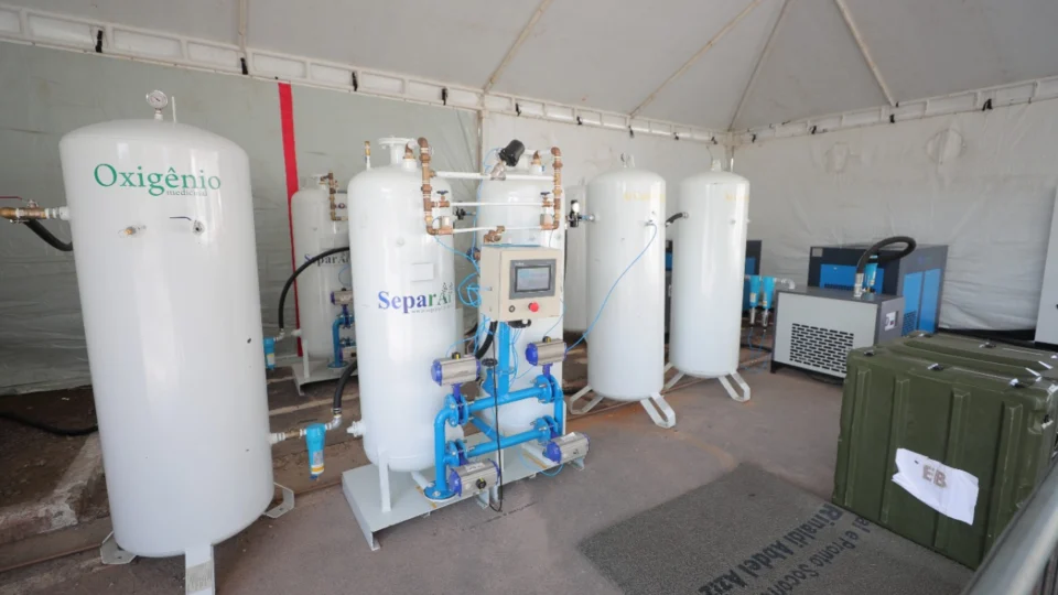 Governo do Amazonas já comprou cinco usinas de oxigênio e capacidade de produção do Estado dobrou em cinco meses