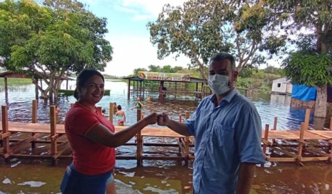 Após solicitação do vereador Peixoto prefeitura de Manaus constrói ponte na Vila do Puraquequara