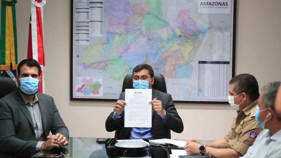 Wilson Lima anuncia investimento de R$ 11,5 milhões no combate às queimadas por meio de banco alemão