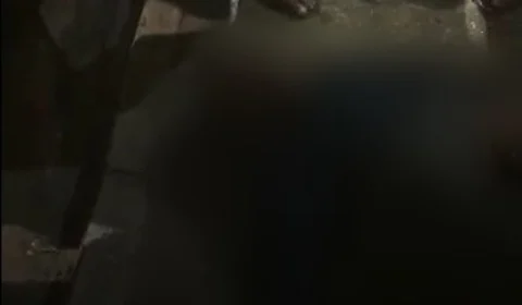 Veja vídeo;Homem é perseguido por assassinos e morto a tiros no bairro Jorge Teixeira
