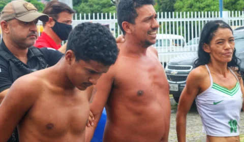 Trio é preso por envolvimento em homicídio por dívida de R$ 200; Veja o vídeo do momento da prisão