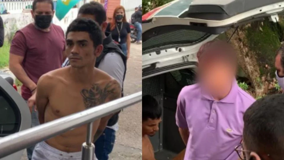 Veja vídeo;Trio que assassinou empresário com tiro na cabeça é preso em flagrante na zona Sul de Manaus