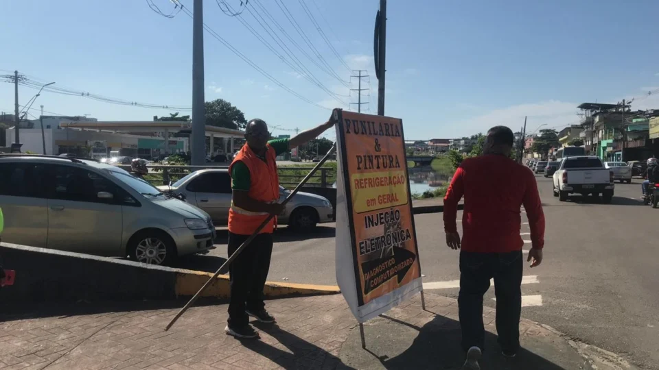 Prefeitura de Manaus vai retomar a despoluição visual urbana a partir de Julho