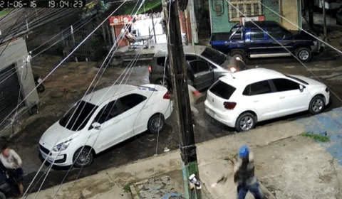 Vídeo do momento do assassinato de rapaz na Praça 14