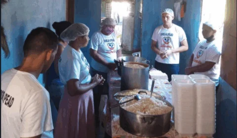 Família inicia Projeto Social “Alimenta” para mais de 300 pessoas