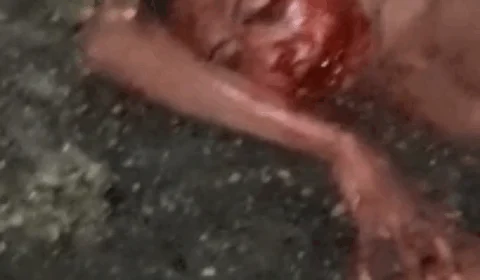 Vídeo de suposto ladrão linchado na zona Norte