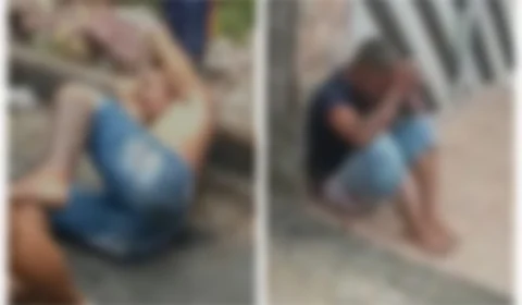 Dupla é espancada por populares e presa após assaltar mulheres na zona Leste de Manaus