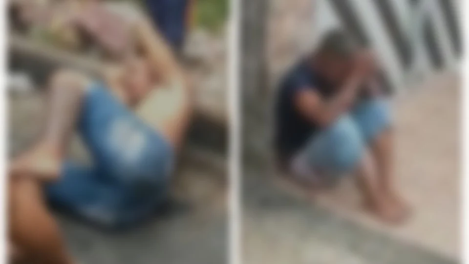Dupla é espancada por populares e presa após assaltar mulheres na zona Leste de Manaus