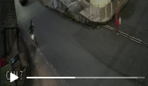 Vídeos do momento de assalto no bairro Cidade de Deus