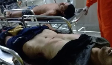 Assaltantes são baleados durante troca de tiros com a Polícia; Um morreu após o confronto