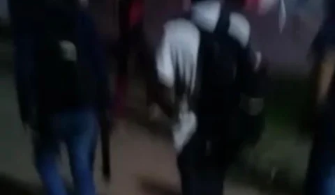 Vídeo mostra criminosos  armados andando pelas ruas do município de Iranduba