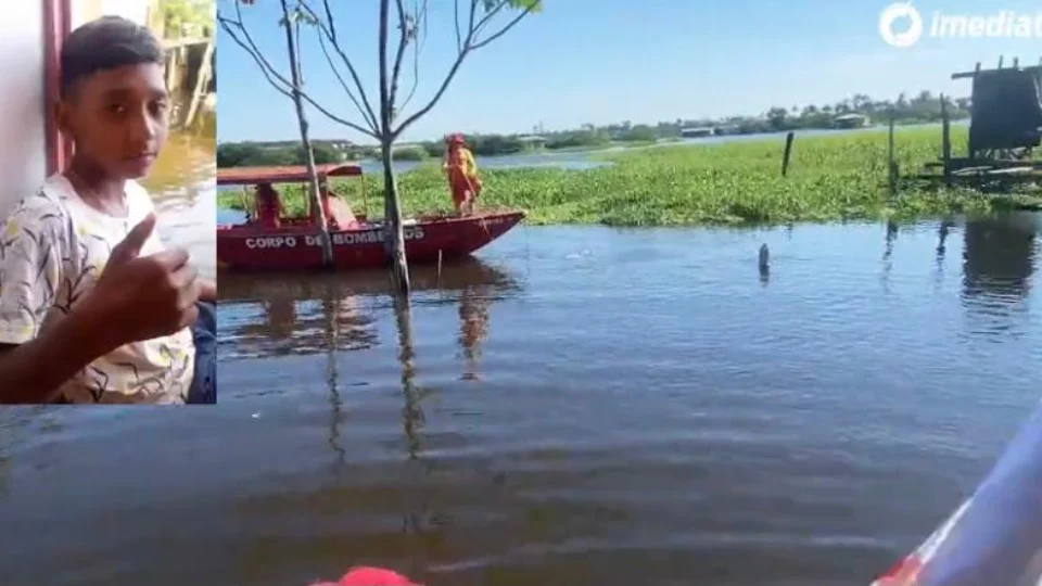 Corpo do menino de 12 anos que desapareceu no Rio Negro, é encontrado