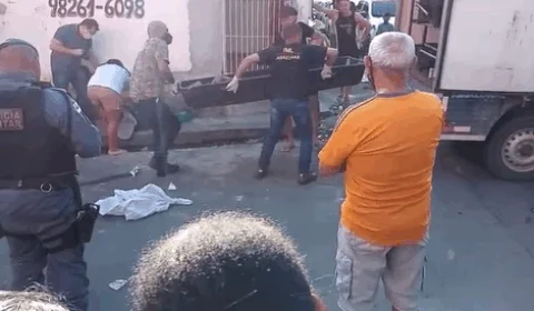 Veja vídeo; Jovem morre após sentir dores fortes no peito e cair da moto no Jorge Teixeira