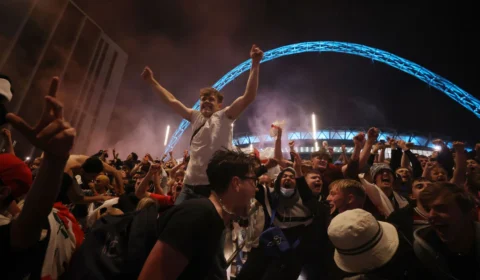 Final da Eurocopa entre Inglaterra e Itália foi um evento com alta propagação de covid-19; Veja Mais