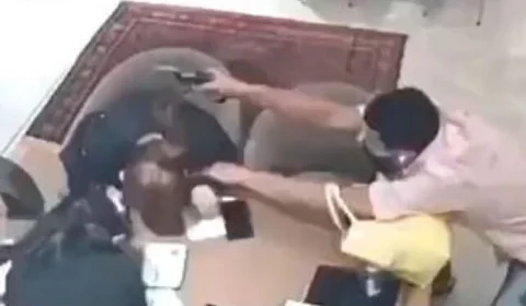 Veja vídeos do exato momento em que mulher é morta a tiros em shopping durante assalto; Confira