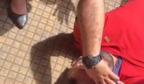 Homem é baleado durante assalto no centro de Manaus; Veja vídeos