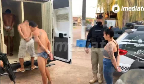 Vídeo; Últimos 4 presos deixam Delegacia de Iranduba após fuga