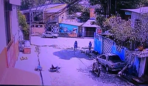 Veja vídeo: Funcionário da Águas de Manaus é baleado com tiro na cabeça enquanto trabalhava