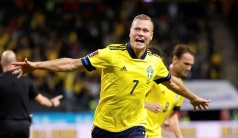 Futebol: Suécia impõe primeira derrota da Espanha em Eliminatórias desde 1993