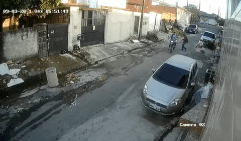 Vídeos de roubo na Cidade Nova