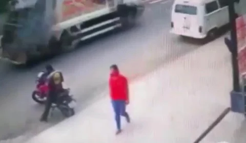 Veja vídeo; Delegado pede ajuda na identificação de bandidos que roubaram arma de Vigilante