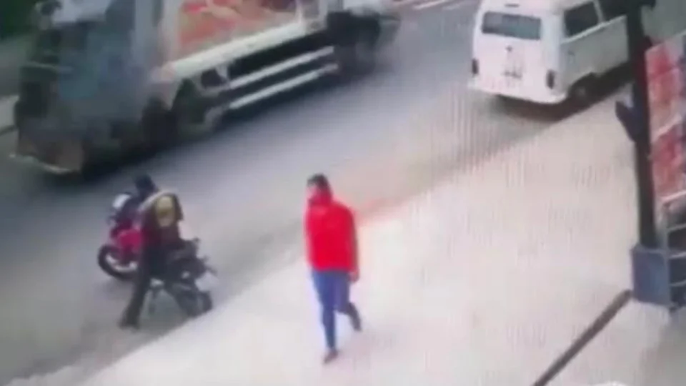 Veja vídeo; Delegado pede ajuda na identificação de bandidos que roubaram arma de Vigilante