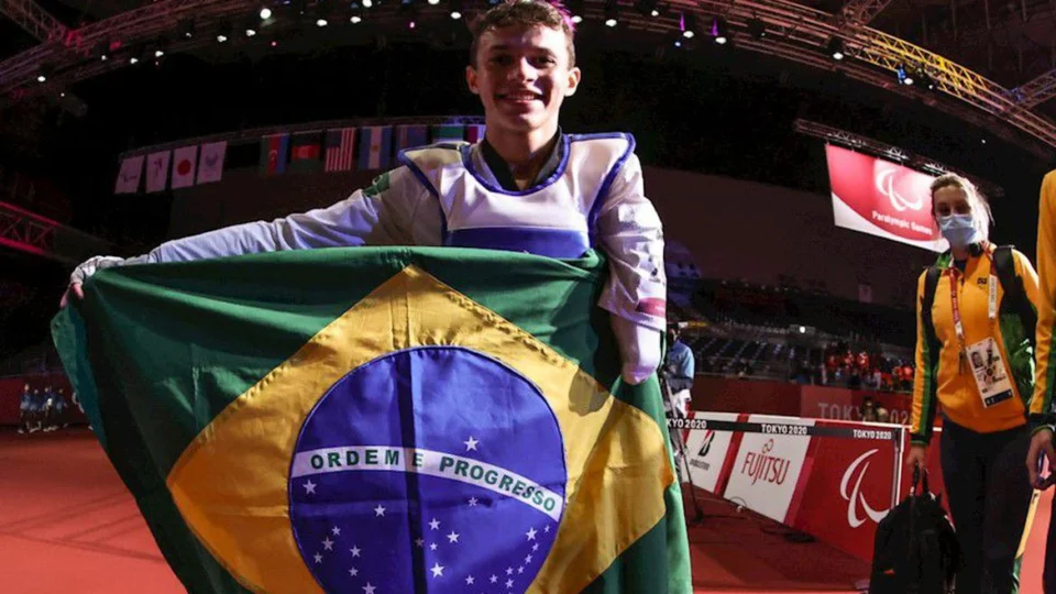 Tóquio: Nathan Torquato é 1ºcampeão de parataekwondo da história