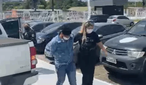 Veja vídeo do momento da prisão do filho de “Zé Roberto” da Compensa; Confira