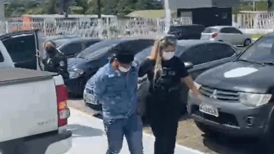 Veja vídeo do momento da prisão do filho de “Zé Roberto” da Compensa; Confira