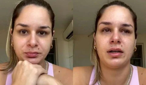 Pamella Holanda diz estar com medo depois que DJ Ivis deixou a prisão