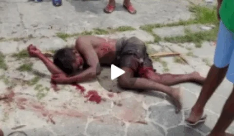 Vídeo de homem que estaria cometendo roubos no Villa Nova