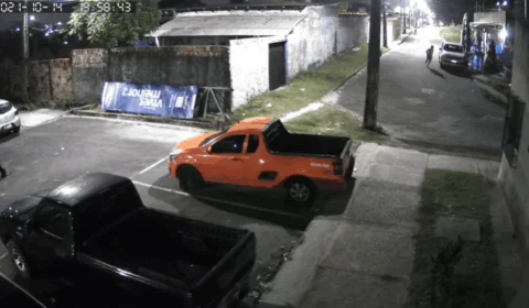 Vídeo do momento em que proprietária de mercadinho é assassinada