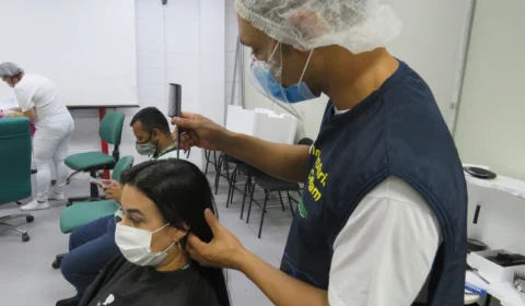 Servidores da FVS-RCP recebem ação festiva em homenagem ao dia do Servidor